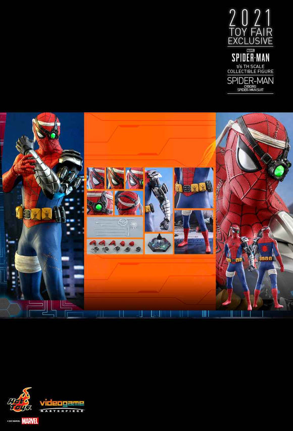 Figurine Hot Toys VGM51 - Marvel's Spider-Man - SpiderMan Cyborg Spiderman Suit