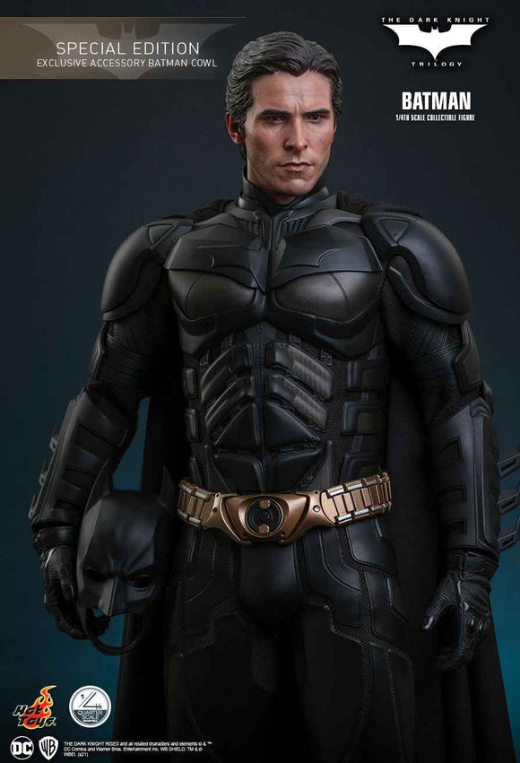 Figurine Hot Toys QS019D - DC Comics - The Dark Knight Trilogy - Batman Deluxe Version
