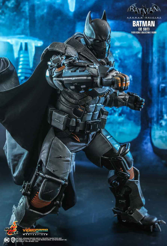 Figurine Hot Toys VGM52D - DC Comics - Batman : Arkham Origins - Batman XE Suit Deluxe Version