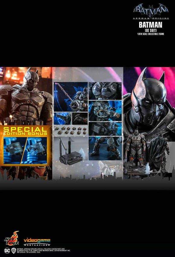 Figurine Hot Toys VGM52D - DC Comics - Batman : Arkham Origins - Batman XE Suit Deluxe Version