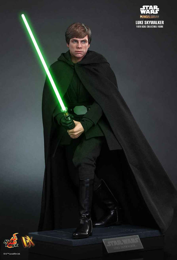 Figurine Hot Toys DX22D - Star Wars : The Mandalorian - Luke Skywalker Deluxe Version