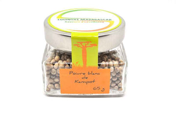 Poivre blanc de kampot 65g - Clicktofournisseur.com