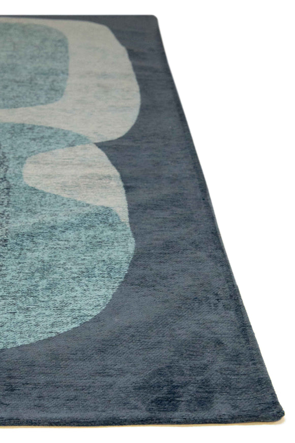 Tapis de salon moderne tissé plat TOUC TOUC