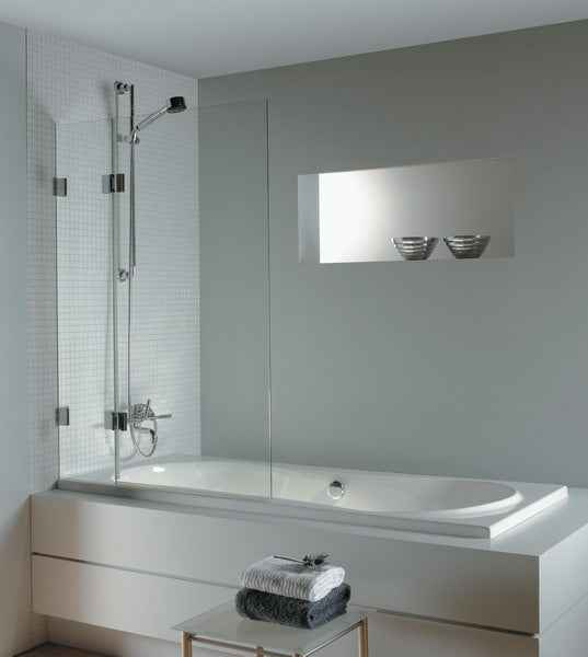 Paroi de bain universelle riho scandic s109 150x105 cm - Clicktofournisseur.com