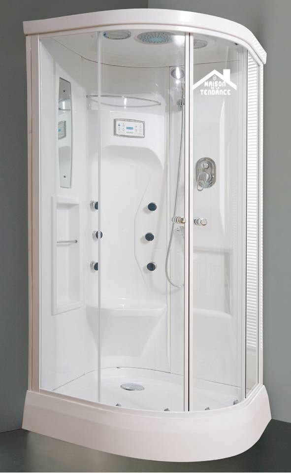 Paroi de douche fixe latérale GIADUS 01 58/60 x195 cm clicktofournisseur.com