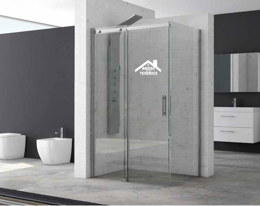 Paroi de douche fixe latérale GIADUS 01 78/80 x195 cm clicktofournisseur.com