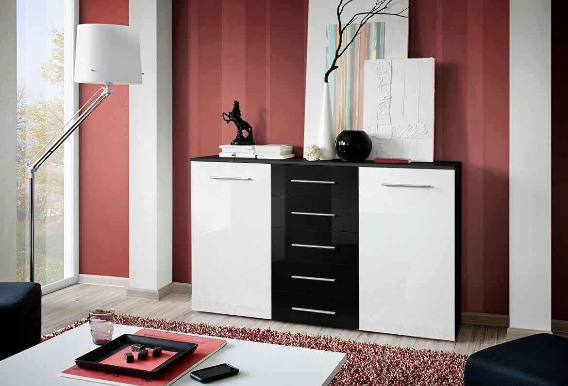 Parois de douche double battante droite RIHO ARTIC A203 140x90x200 en verre clair