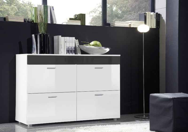 Parois de douche double battante gauche riho artic a201 90x100x200 cm en verre clair - Clicktofournisseur.com