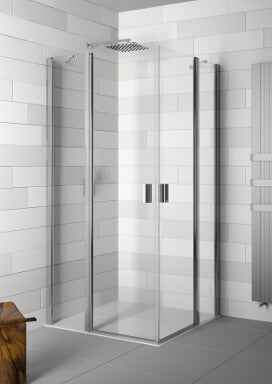 Parois de douche universelle RIHO FJORD F203 120x90x200 cm en verre clair