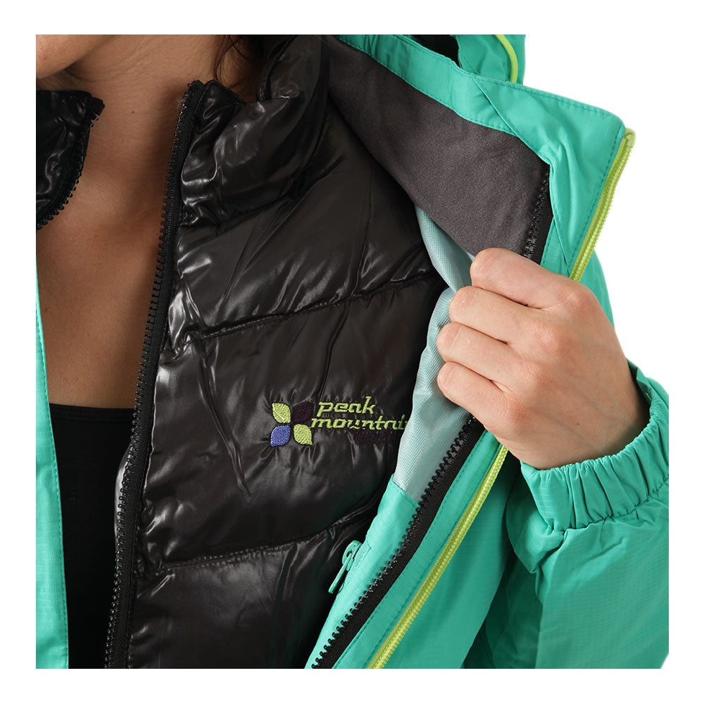 Peak mountain blouson de ski femme acixi - Clicktofournisseur.com
