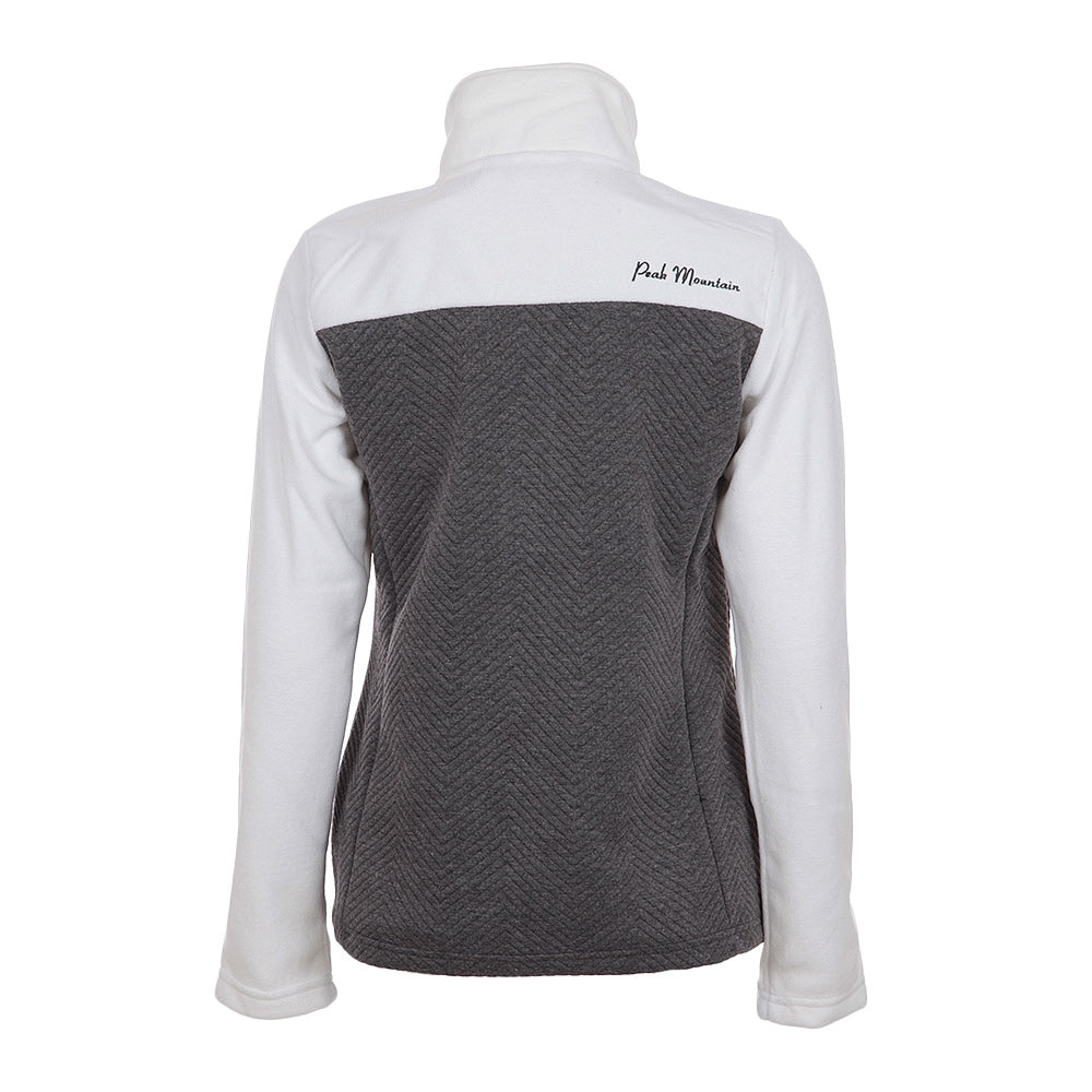 Peak mountain blouson polaire femme achiffer - Clicktofournisseur.com