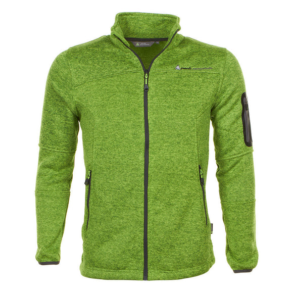 Peak mountain blouson polaire homme cemaille - Clicktofournisseur.com