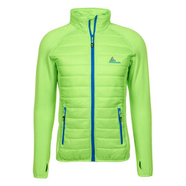 Peak mountain blouson polar shell bimatière homme cacer - Clicktofournisseur.com