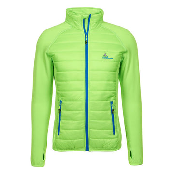 Peak mountain blouson polar shell bimatière homme cacer - Clicktofournisseur.com