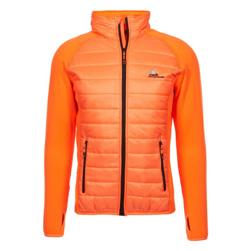 Peak mountain blouson polar shell bimatière homme cacer - Clicktofournisseur.com