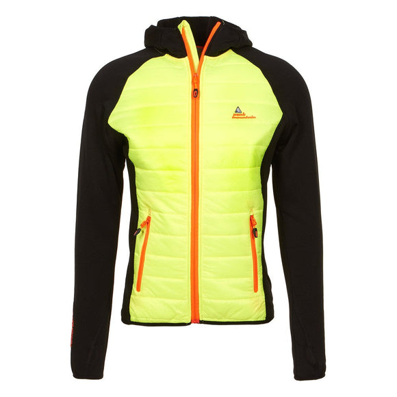 Peak mountain blouson polar shell bimatière homme cacerla - Clicktofournisseur.com