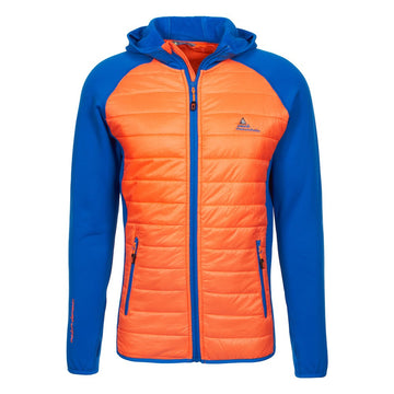 Peak mountain blouson polar shell bimatière homme cacerla - Clicktofournisseur.com