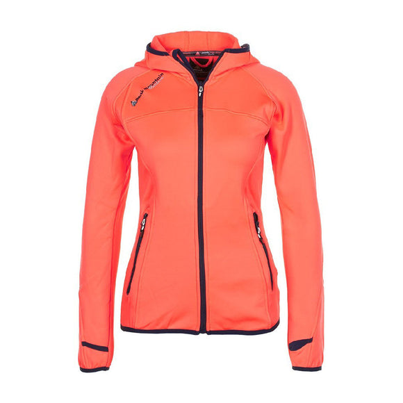 Peak mountain blouson polar shell femme acampus - Clicktofournisseur.com