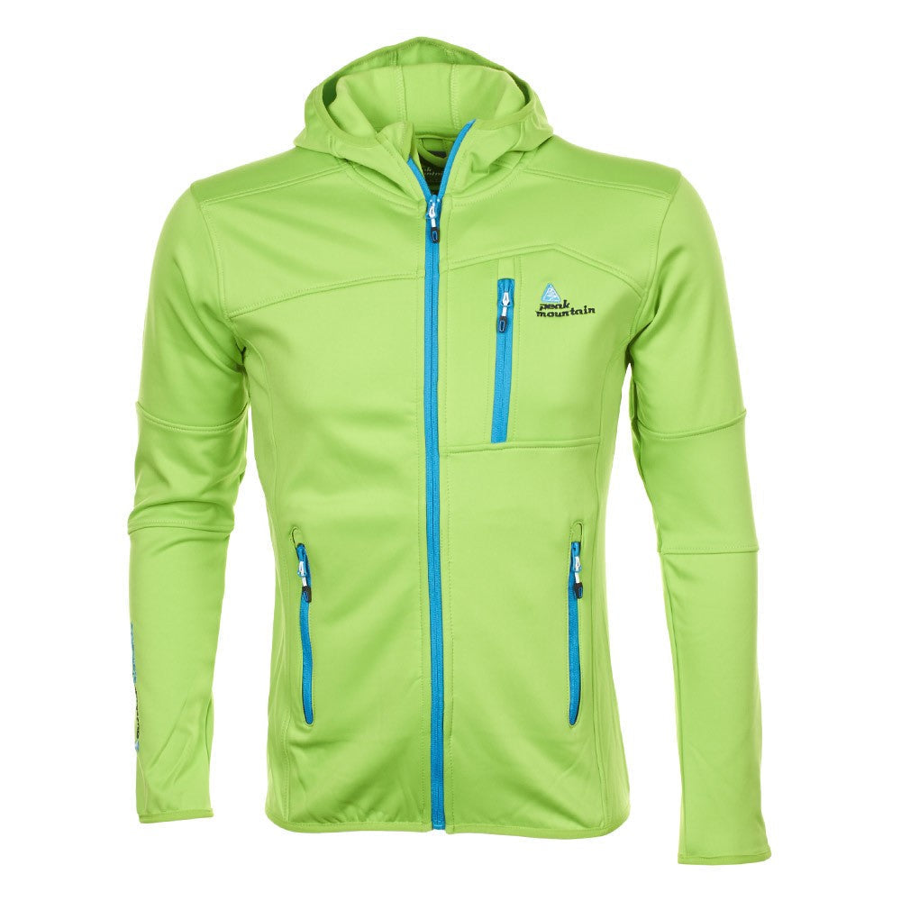 Peak mountain blouson polar shell homme campus - Clicktofournisseur.com