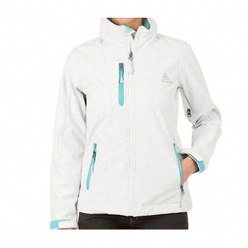 Peak mountain blouson soft shell femme acofel - Clicktofournisseur.com