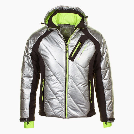 Peak mountain doudoune homme cilver - Clicktofournisseur.com