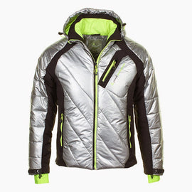 Peak mountain doudoune homme cilver - Clicktofournisseur.com