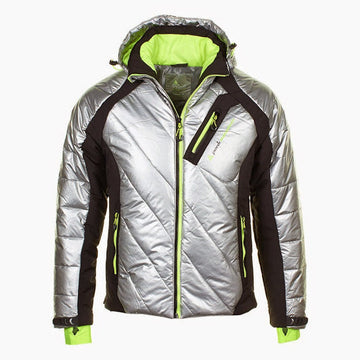 Peak mountain doudoune homme cilver - Clicktofournisseur.com