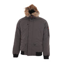 Peak mountain doudoune homme avec vrai fourrure caloz - Clicktofournisseur.com