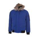 Peak mountain doudoune homme avec vrai fourrure caloz - Clicktofournisseur.com