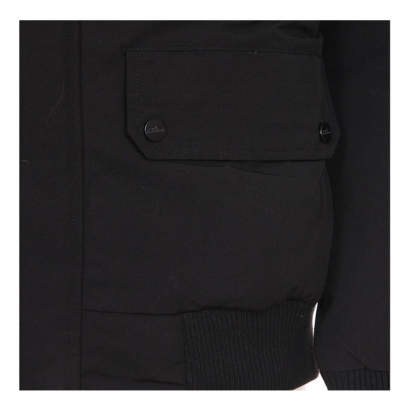 Peak mountain doudoune homme avec vrai fourrure caloz - Clicktofournisseur.com