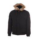 Peak mountain doudoune homme avec vrai fourrure caloz - Clicktofournisseur.com