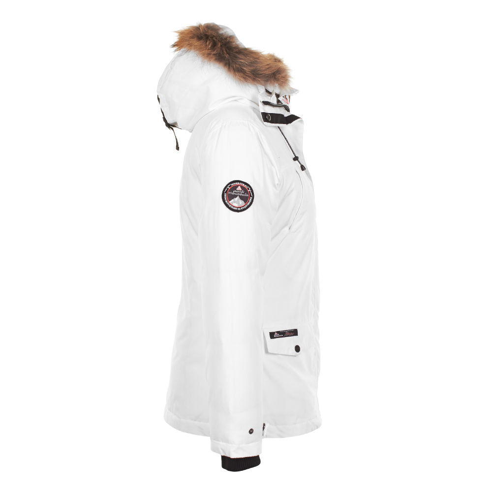 Peak mountain parka femme avec vrai fourrure akadozs - Clicktofournisseur.com