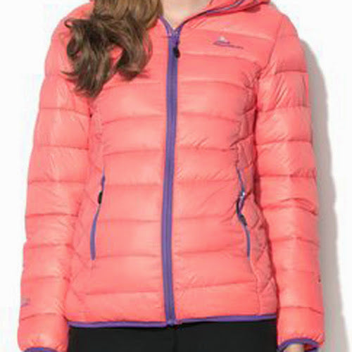Peak mountain doudoune fine à capuche femme aliseo - Clicktofournisseur.com