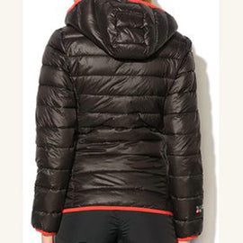 Peak mountain doudoune fine à capuche femme aliseo - Clicktofournisseur.com