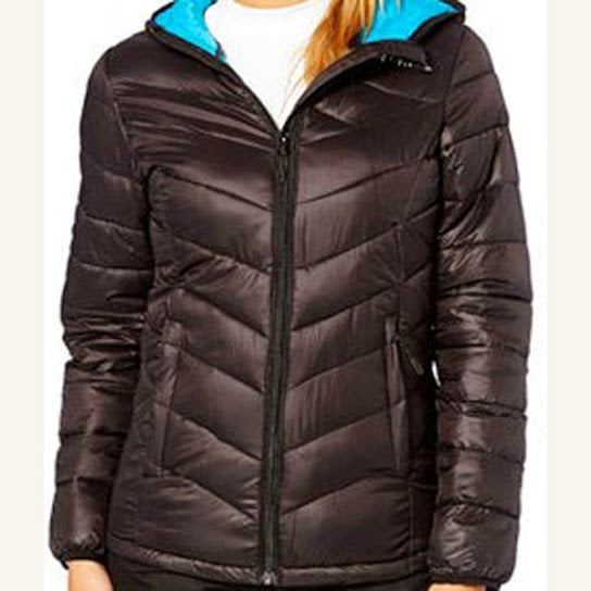 Peak mountain doudoune fine à capuche femme anseo - Clicktofournisseur.com