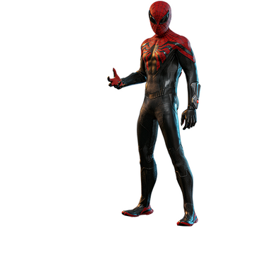 Figurine Hot Toys VGM61 - Marvel's Spider Man 2 - Peter Parker Superior Suit