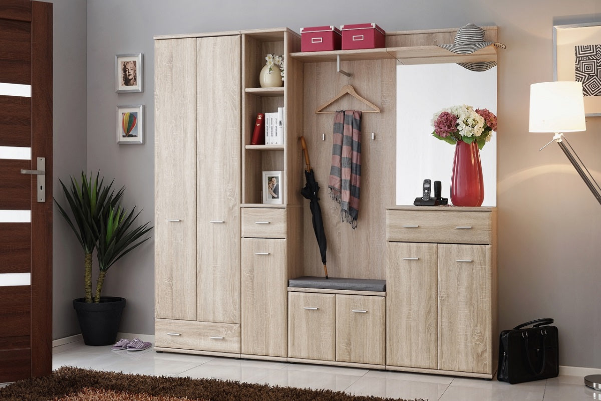 Petite armoire avec coussin ARMARIO en chêne sonoma 60x46x32 cm clicktofournisseur.com