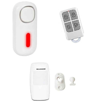 Kit BASIC – Système d’alarme sans fil pour garages,box, caves sans électricité - TYPE A