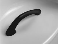 Poignée de baignoire standard - noir clicktofournisseur.com