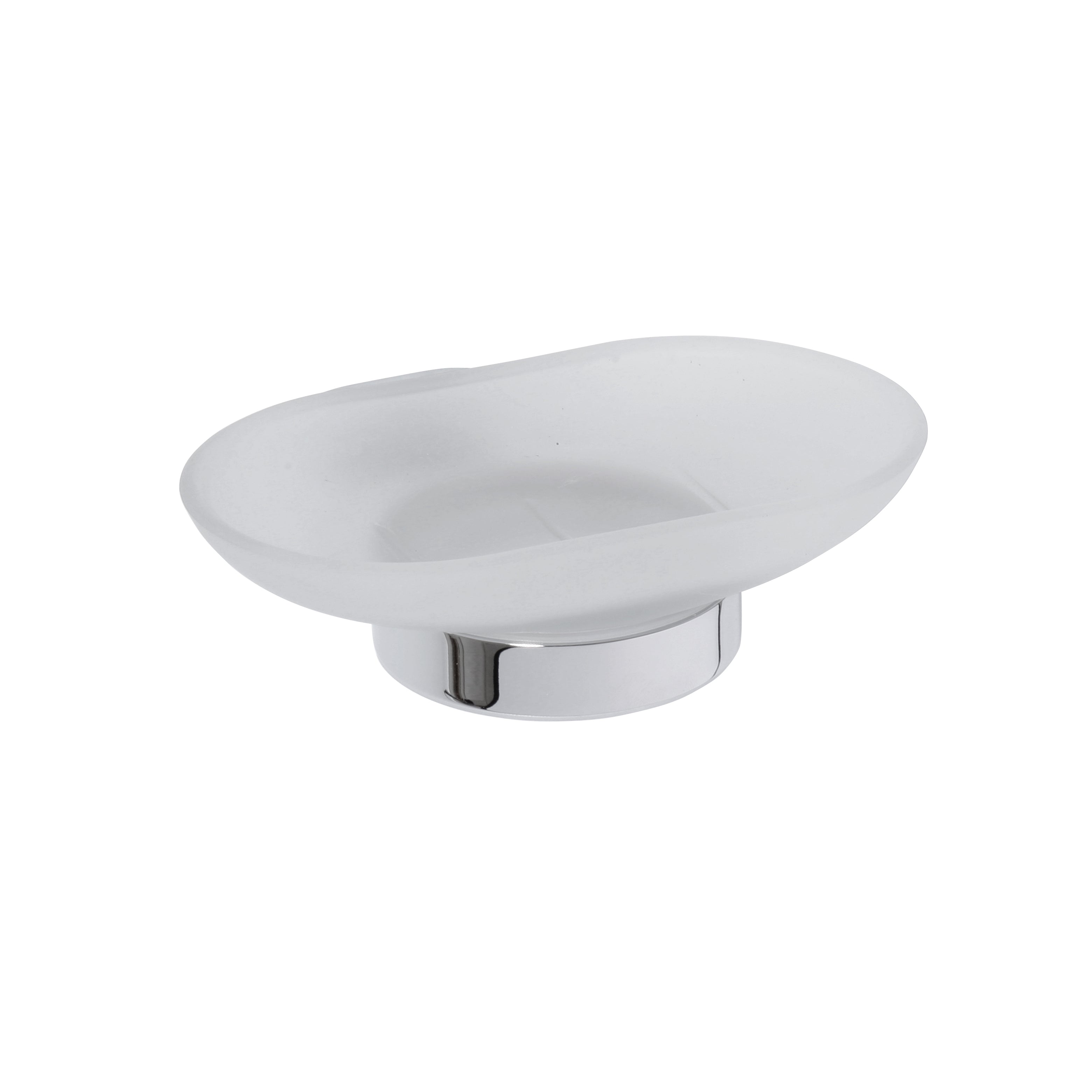Porte-savon en verre oval 125x13x5 cm - Clicktofournisseur.com