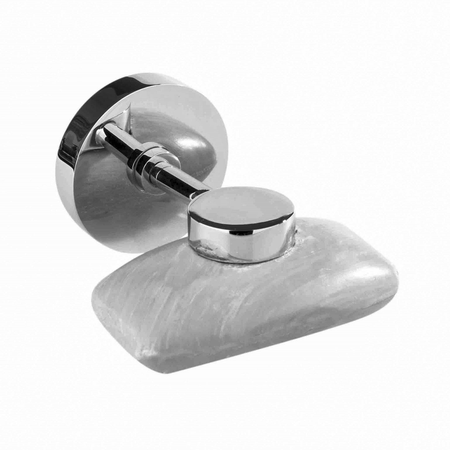 Porte-savon magnetique OMEGA en chrome clicktofournisseur.com