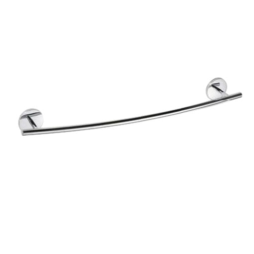 Porte-serviettes mural alfa en chrome 45cm x 6cm x65cm - Clicktofournisseur.com