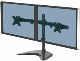 Monitora stiprinājums Fellowes Seasa Freestanding Dual Horizontal Monitor Arm
