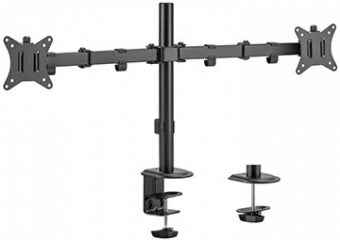 Gembird MA-D2-01 monitor mount / stand 81.3 cm (32") Desk Black