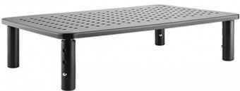 Support d'écran Gembird MS-TABLE-01 Noir Bureau