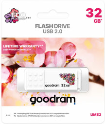 Zibatmiņa Goodram 32GB UME2 USB 2.0 Spring
