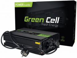 Green Cell INV07 power adapter/inverter Auto 300 W Black