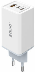 Lādētājs Savio GaN 65W