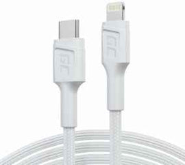 Kabel PowerStream USB-C do Lightning 1m MFI, PD, biały