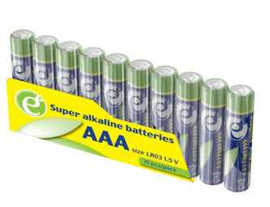 GEMBIRD Super Alkaline AAA Batteries